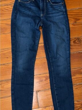 PAIGE Hoxton Ankle Skinny Jeans Womens Sz 26 Blue EUC